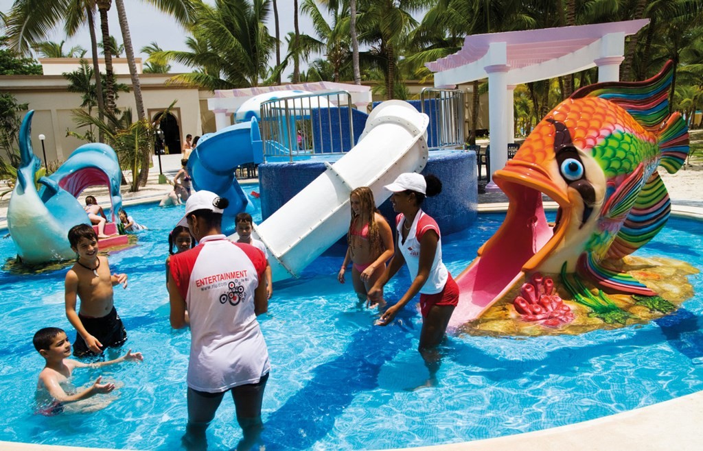 Piscina infantil del ClubHotel Riu Bambu 