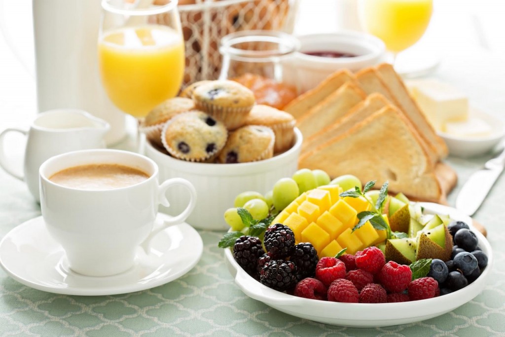 Complete and varied breakfasts