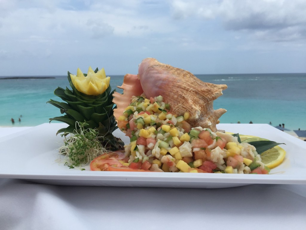 Tropical conch salad