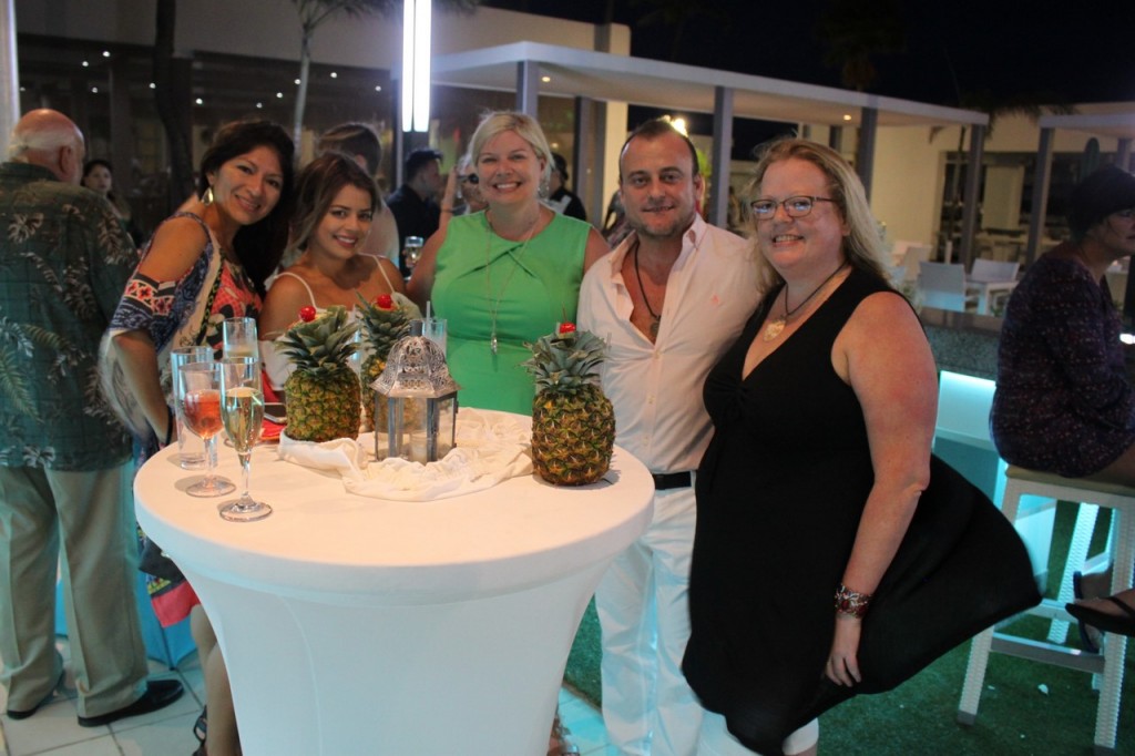 Fiesta de los premios Riu Partner Club 2016 en el hotel Riu Palace Aruba