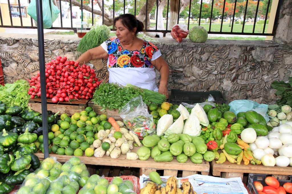 Riu Yucatan Blog Michael Juhran  Obst und Gemse gibt es