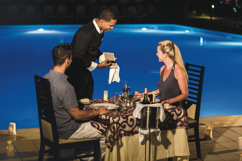 Adults Only private romantic dinner