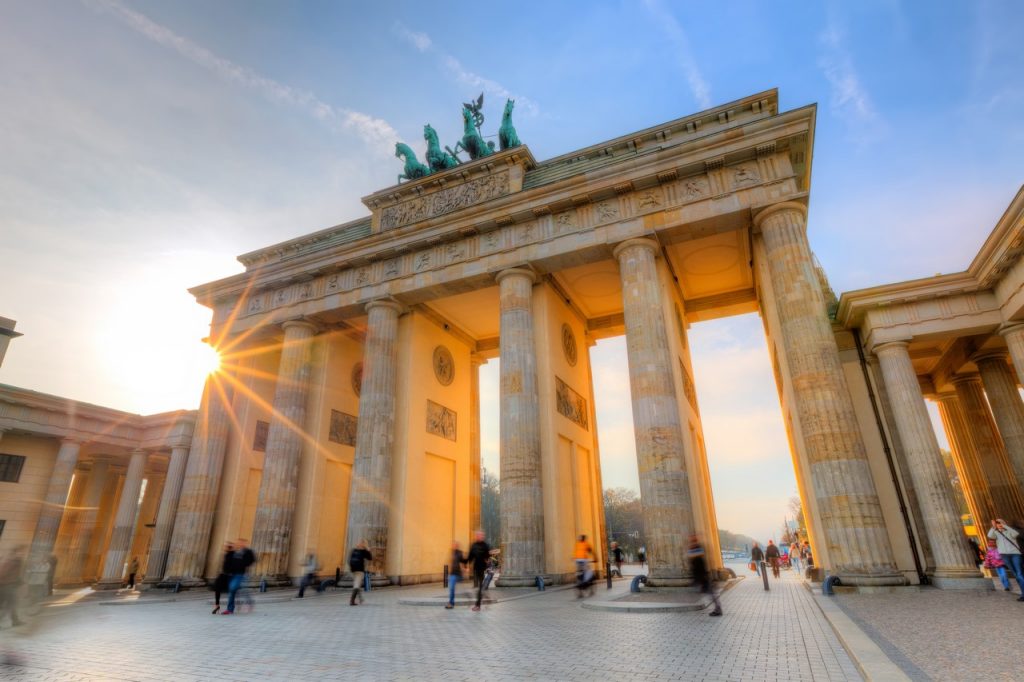 The Brandemburg Gate in Berlin