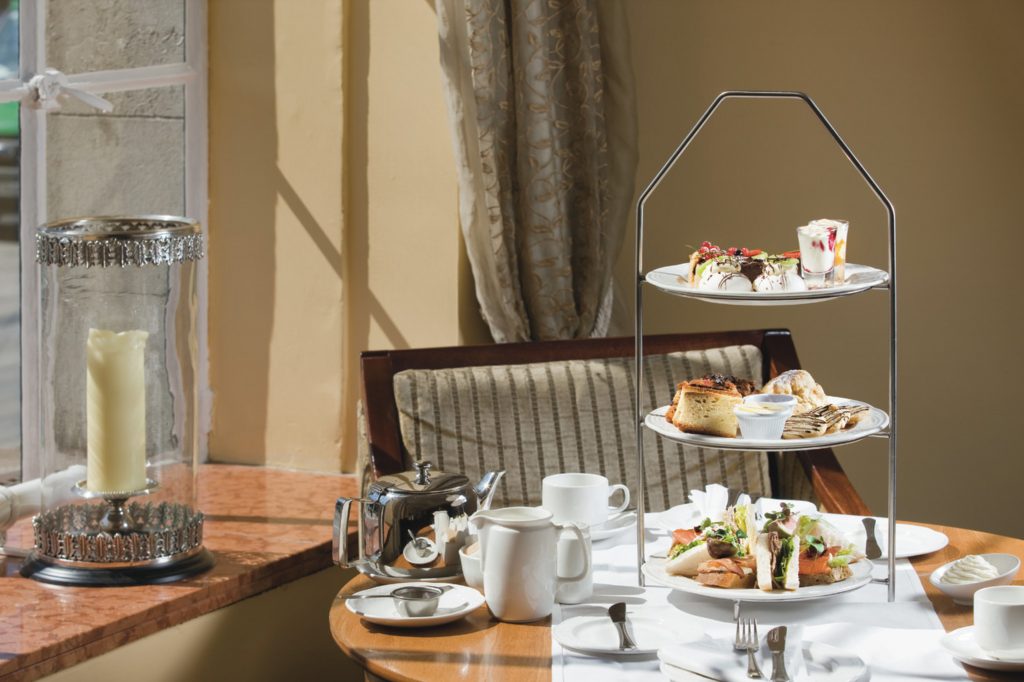 Afternoon tea at the Riu Plaza The Gresham Dublin hotel