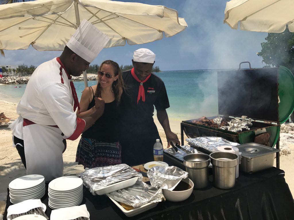 Clase de cocina en RIU Jamaica