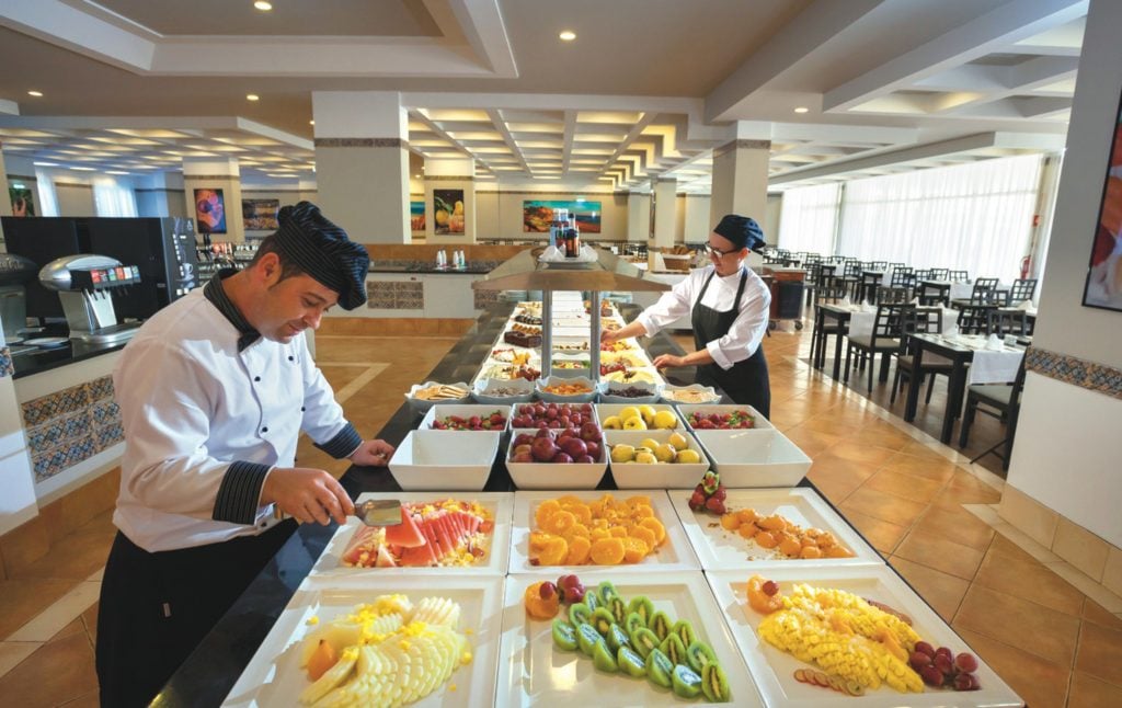 Fruit at breakfast ClubHotel Riu Guarana