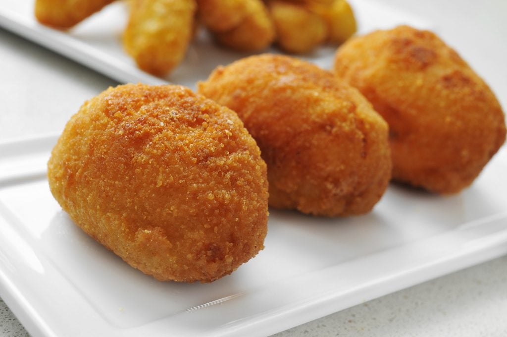 A croquetas dish