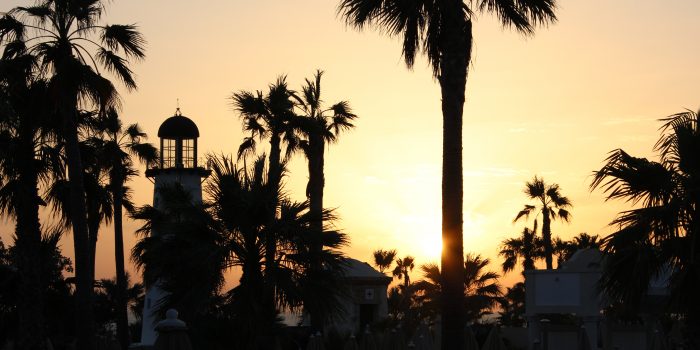 Puesta de sol en ClubHotel Riu Chiclana