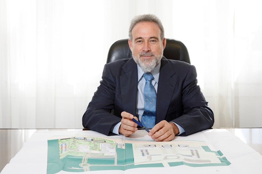 Luis Riu, CEO of RIU Hotels & Resorts, reviews the refurbishment plans one of the chain hotels