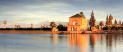 The Menara Gardens are where families go to spend time together