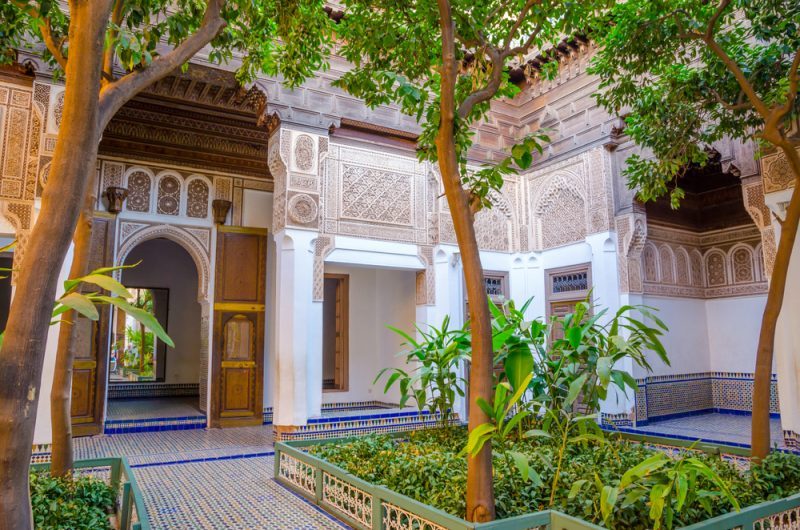 The interior of the Bahia Palace is full of surprises