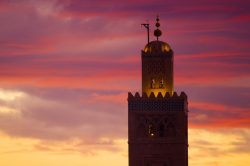 La mezquita de Koutobia se aprecia desde casi todos los puntos de la ciudad