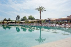 Así luce la nueva piscina del hotel