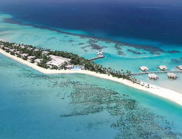 View of the island of Kedhigandu