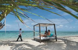 The hotel Le Morne has a chill-out zone