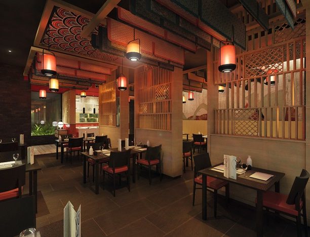 Japanisches Restaurant im Hotel Riu Palace Maldivas