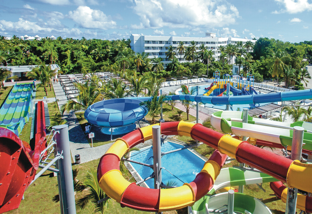 RIU bietet einen Splash Water World in Punta Cana an