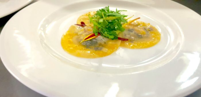 "Ravioli with passion" was created by Rodolfo García Rangel, one of the chain's Executive chefs