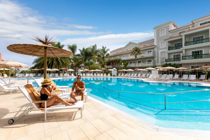 The Riu Garoe hotel has two pools, one of which is a children's pool
