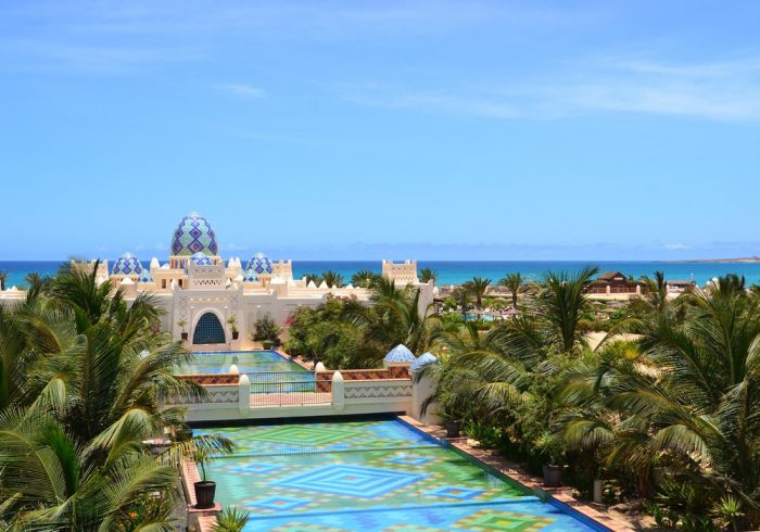 At Cape Verde you can stay at the Riu Karamboa