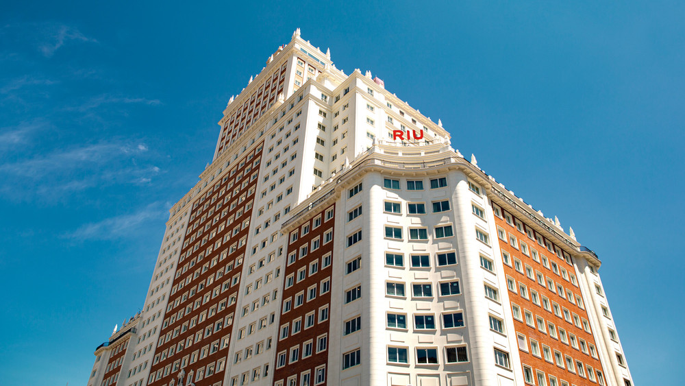 Hotel Riu Plaza España, uno de los últimos proyectos de Luis Riu