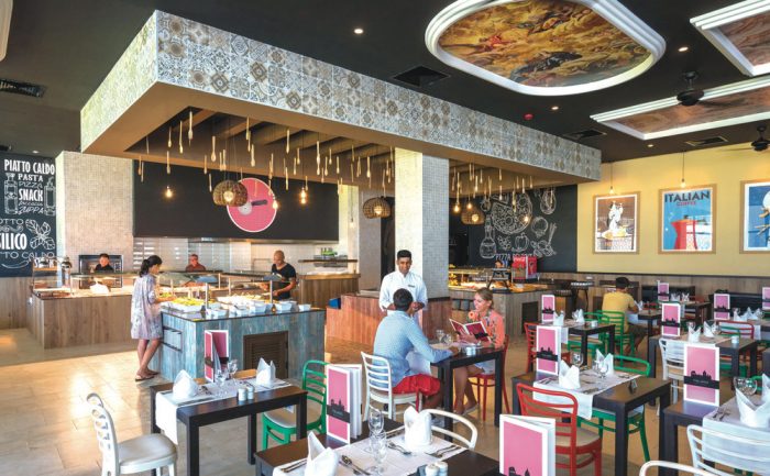 Savour the delicious dishes at the Riu Sri Lanka's Italian restaurant