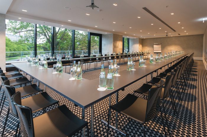 The Riu Plaza Berlin hotel has several meeting and conference rooms