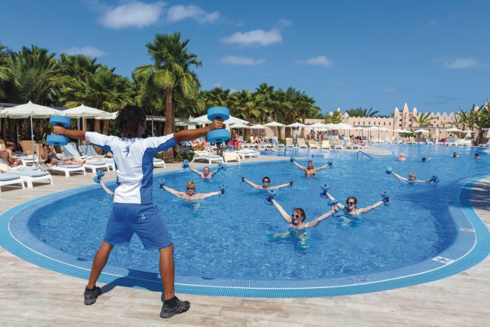 Im Hotel Riu Palace Cabo Verde können Sie am Programm RiuFit teilnehmen