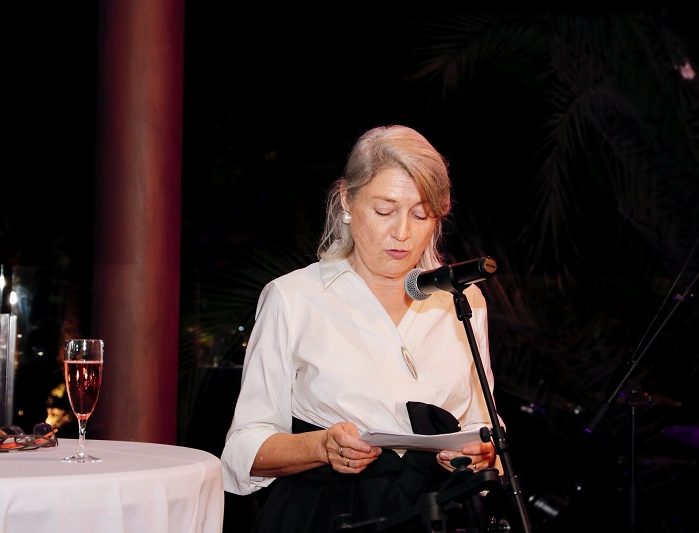 Carmen Riu en la fiesta de Inauguración del hotel Riu Palace Oasis