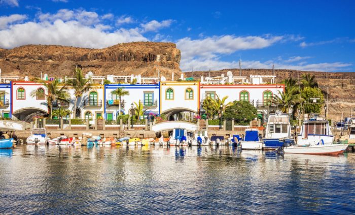 In Gran Canaria you will find the stunning Puerto de Mogán