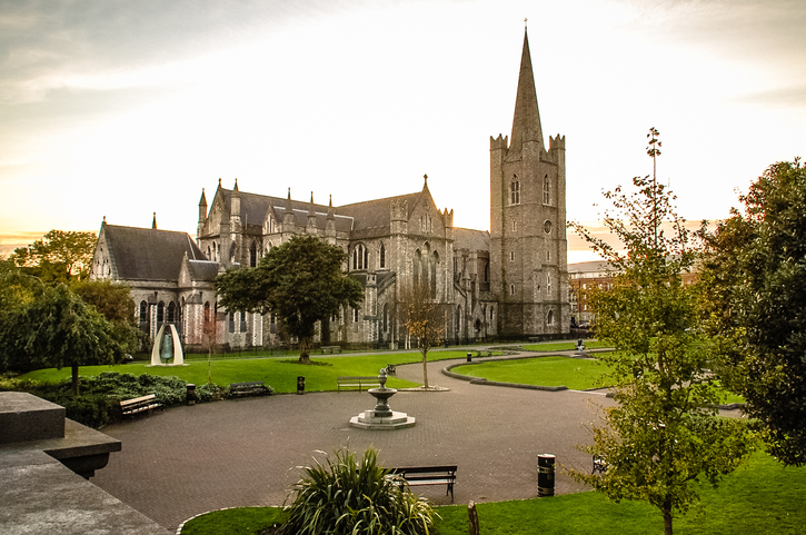 St Patrick's Cathedral is the largest church in Dublin