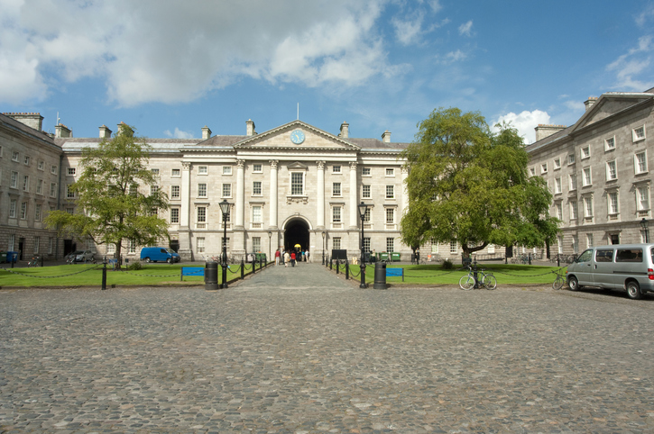 El Trinity College es la universidad más antigua de Irlanda