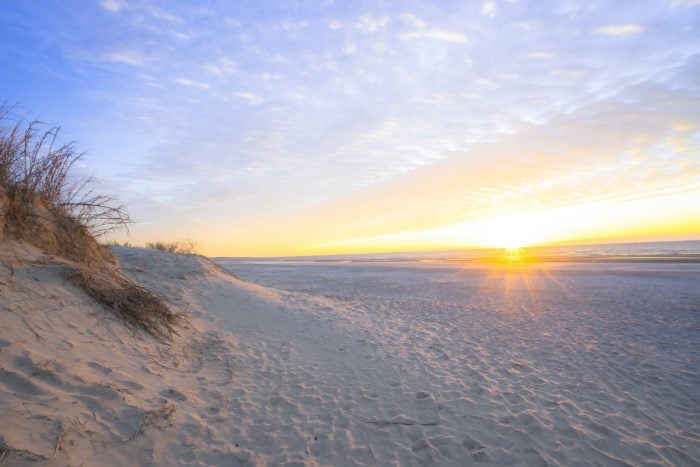 A quiet beach is the perfect location to take a break, according to Luis Riu