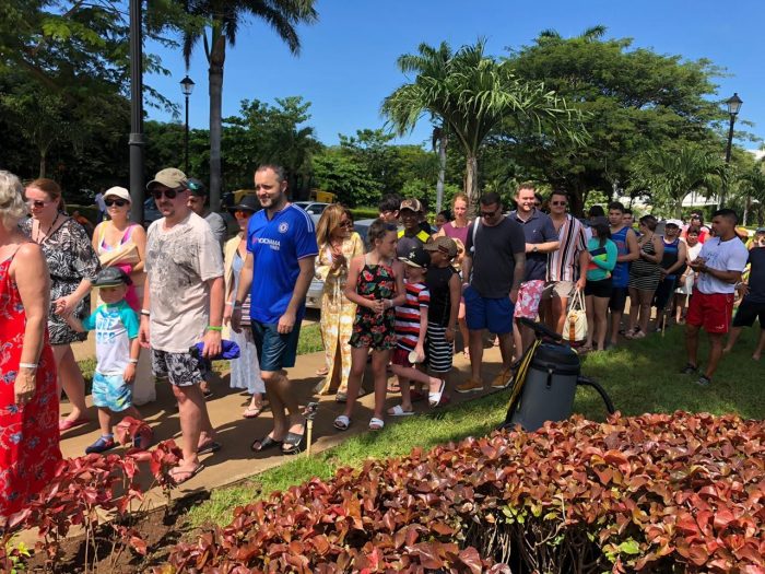 The Riu Costa Rica held its 7-year anniversary this weekend