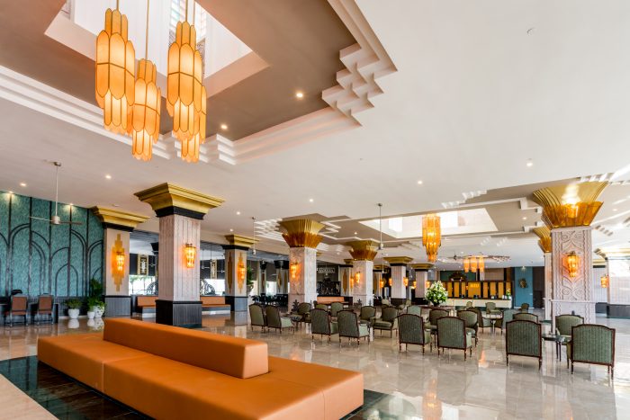 Das Riu Vallarta ist nach der Modernisierung stolz auf seine elegante Lobby