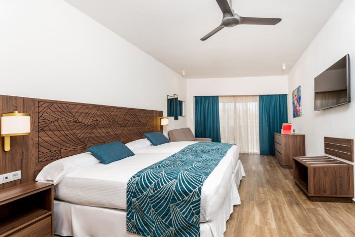All the Riu Vallarta hotel's rooms have been refurbished