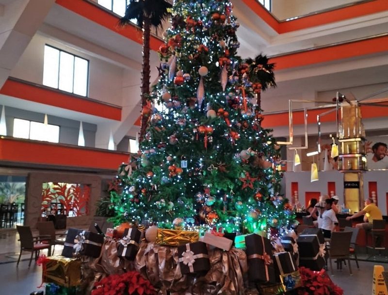 Todos los hoteles RIU han sido decorados con las mejores galas navideñas