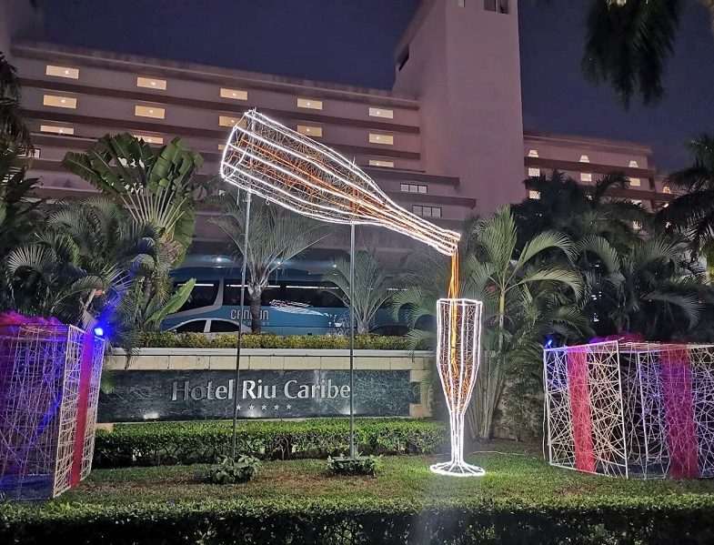 Todos los hoteles RIU han sido decorados con las mejores galas navideñas