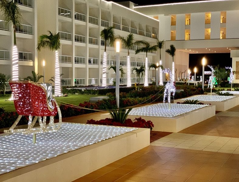 Todos los hoteles RIU han sido decorados con las mejores galas navideñas