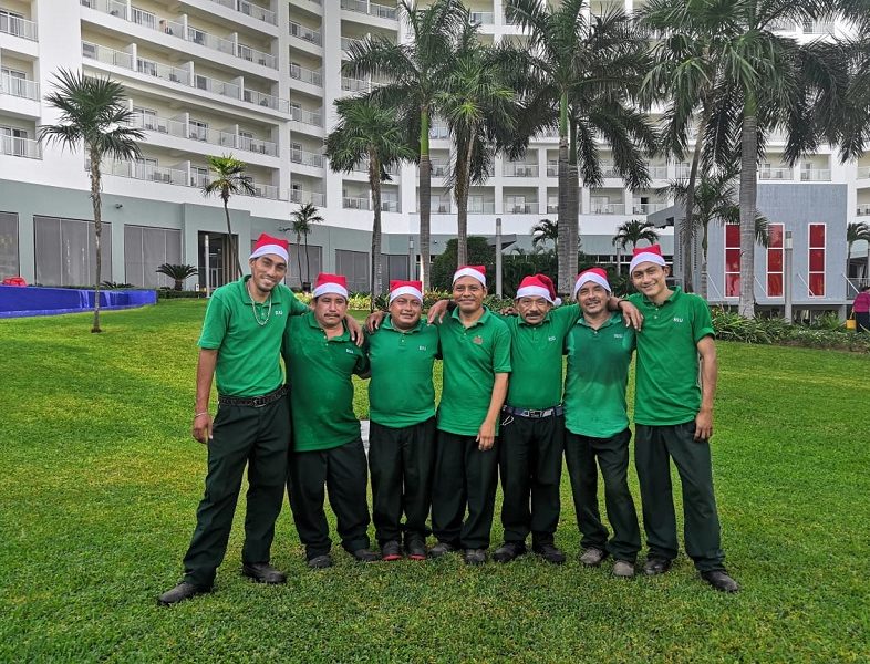 The employees of so many of our RIU hotels have been able to enjoy Christmas festivities organized just for them