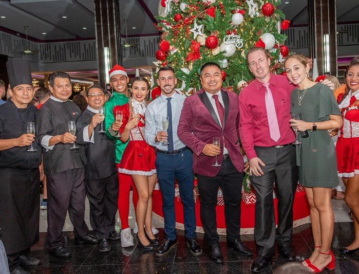 Los trabajadores de muchos hoteles de RIU han podido asistir a celebraciones de Navidad preparadas para ellos