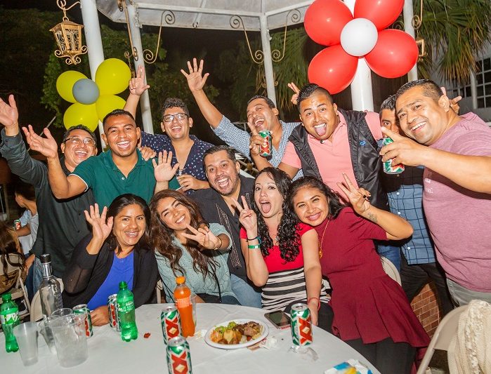 Los trabajadores de muchos hoteles de RIU han podido asistir a celebraciones de Navidad preparadas para ellos