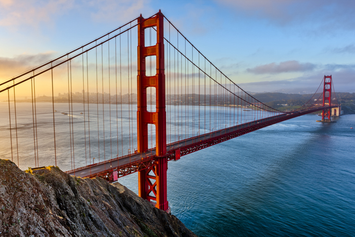 Man kann nicht aus San Francisco abreisen, ohne der Golden Gate Bridge einen Besuch abgestattet zu haben