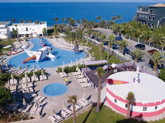 The Riuland Club in Gran Canaria is shaped like a cake