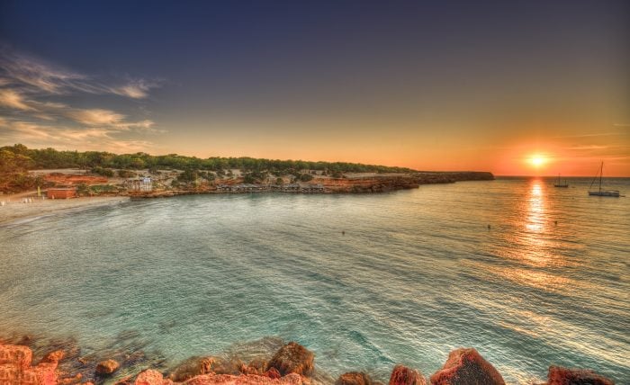 La isla de Formentera cuenta con paradisíacas playas y calas