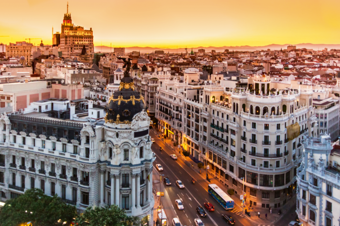 Gran vía de Madrid