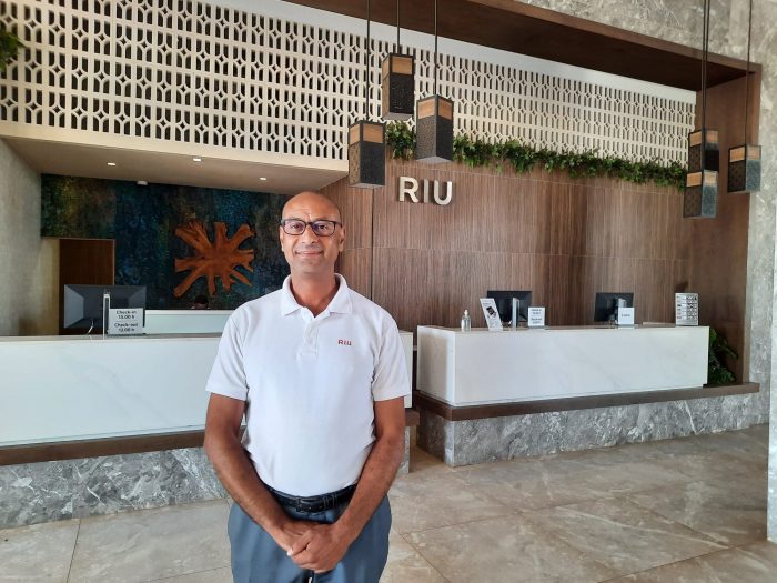 Mohamed Naoui, the manager of the Riu Baobab hotel