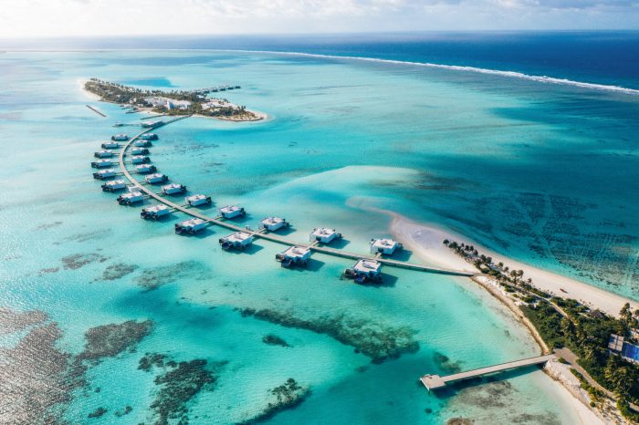 Die Hotels Riu Atoll und Riu Palace Maldivas im Dhaalu-Atoll