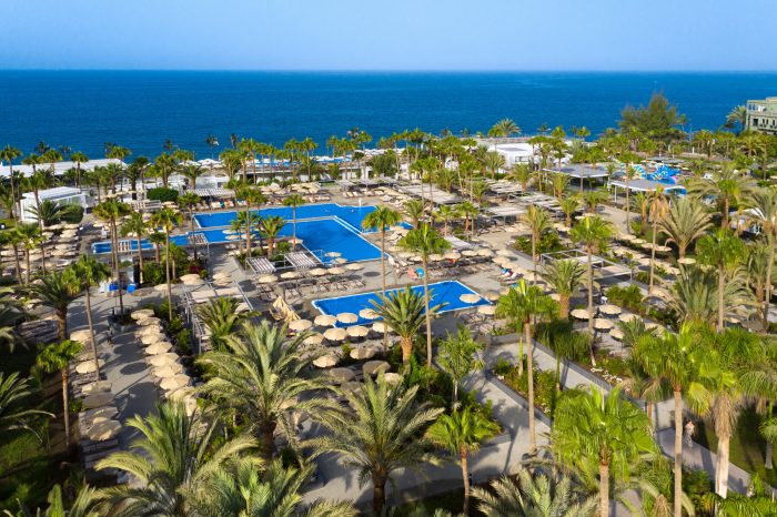 Hotel Riu Gran Canaria, das erste RIU-Hotel, das den All-Inclusive-Service in Spanien eingeführte