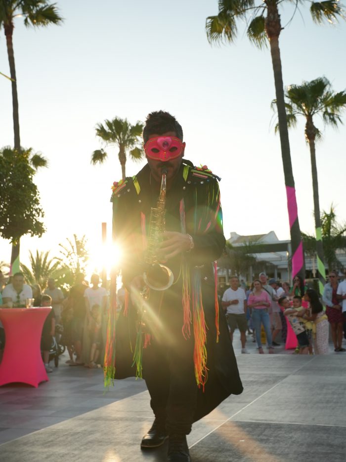 Neon Party held at the Riu Chiclana.